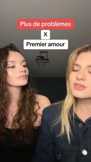 Laura Dutilleul Instagram - Sa réaction 😭 
@laurachanteuse x @nouroff_ sur « Plus de problèmes » (Laura) et « Premier amour » (Nour) ❤️‍🩹❤️‍🩹