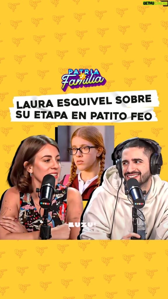 Laura Esquivel Instagram - LAURA ESQUIVEL SOBRE SU ETAPA EN PATITO FEO 🩵 #patriayfamilia de lunes a viernes de 15 a 17hs por @luzutv ✨