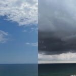 Laura Gómez Instagram - From DR: Before & During (and back to normal) || Desde RD: Antes y Durante #eclipse