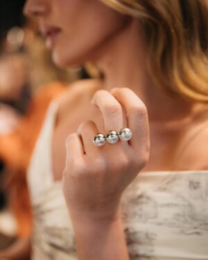 Laura Haddock Instagram - What a pleasure it was to spend the evening with one of my favourite jewellery designers @tasaki_intl celebrating the launch of ‘Pure Radiancy’ art exhibition by artist @hirokonakakita 

🤍 🤍🤍

Jewels: @tasaki_intl 
Styling: @aimeecroysdill 
Garms: @philosophyofficial 
Photographs: @iona.wolff 

#Tasaki