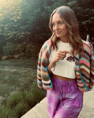 Laura Haddock Instagram - Summer got some colour this year 🌈