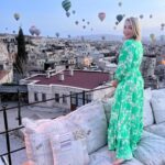 Laura Hamilton Instagram – One of the most magical places I’ve ever visited… 
.
.
.
#bucketlist #capadocia #balloons #sunrise #turkey🇹🇷 #travel #adventure #filming 🎥 #lauraslook @aspigalondon