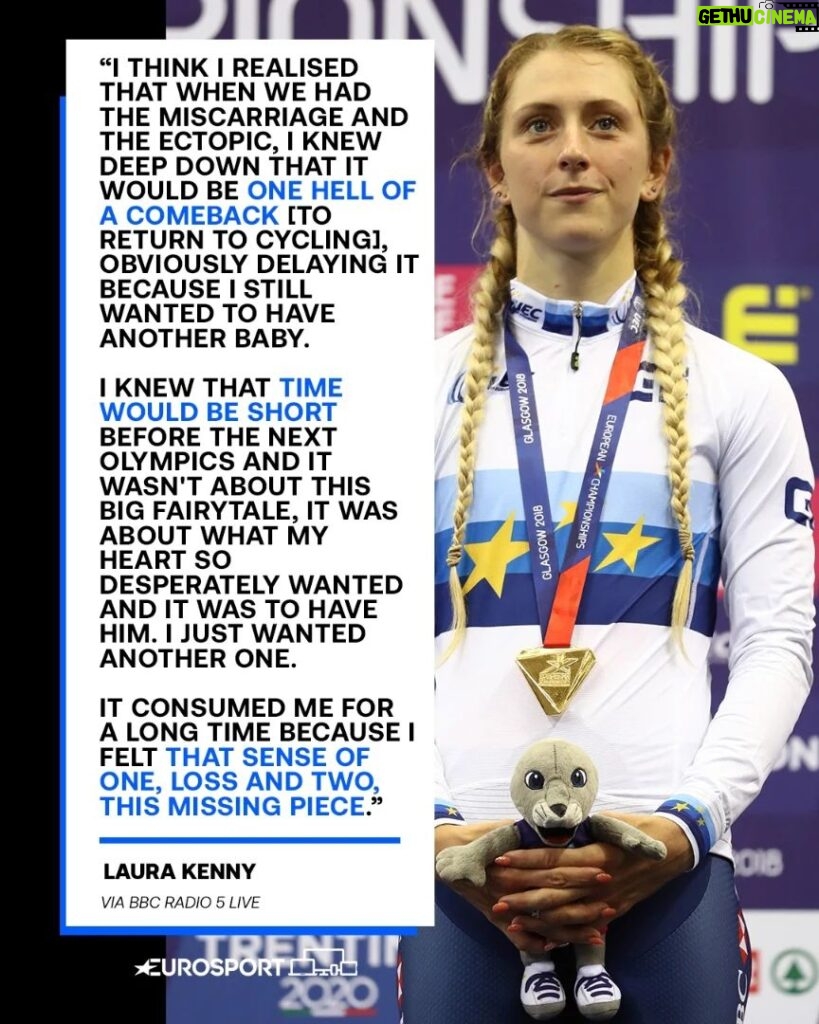 Laura Kenny Instagram - Laura Kenny contemplates "one hell of a comeback" to cycling in the new year - and perhaps to the Olympics 🚴 #paris2024 #olympics #cycling #trackcycling