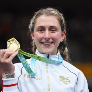 Laura Kenny Instagram - Gold medal galore! 🥇🥇Congratulations to our champ on her sensational gold medal👏🥇