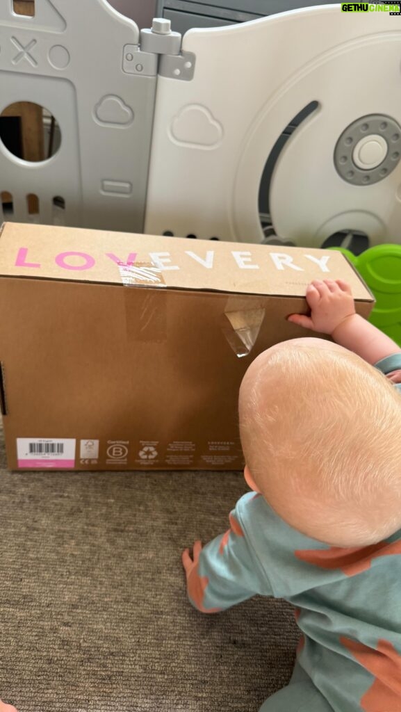Laura Kenny Instagram - I have followed @lovevery.europe since Monty was born and felt so lucky when I was asked if I would like to try the explorer play kit with him and we are loving it! 💙💙 We only kept a small amount of toys of Albie’s and buying things for the little one is a mind field. Lovevery takes the thinking out of it with age related toys sent every 2-3 months 🥰 #gifted