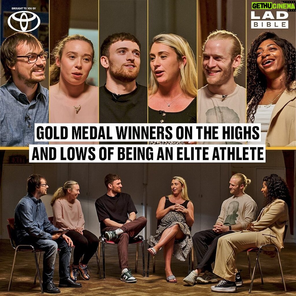 Laura Kenny Instagram - The mental and physical strength of these athletes is truly unparalleled. ✊ From the unforgettable moments of winning gold to the mental health and wellbeing impacts of such dedication, the latest Roundtable featuring: 🚴‍♀️ Dame Laura Kenny 🚴‍♀️/🏃‍♀️ Kadeena Cox 🏊‍♂️ Matty Lee 🏃 Jonnie Peacock 🚴 Niall Guite 🚴‍♀️ Kiera Byland Give us an insight into what it's like to be at the top of your game. Click the link in bio to watch the full episode of Roundtable 🎥