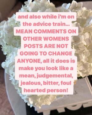 Laura Lentz Instagram - I must’ve really hit a nerve yesterday with my stories… never had such a response on women hating on women! so i thought i’d share it here. Also, block and delete is my fave thing to do!