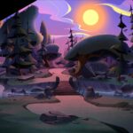 Laura Price Instagram - a couple backgrounds I painted for the season 3 premiere of #tangledtheseries! #rapunzelstangledadventure