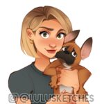 Laura Price Instagram - new profile pic! watch me draw paint this on my youtube channel: youtube.com/lulusketches (link in my bio)! ✨ #speedpaint