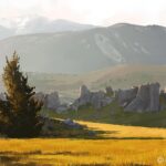 Laura Price Instagram - study of a stunning photo taken by @jennravenna, painted in @procreate! #procreate