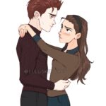 Laura Price Instagram - “there was something i wanted to try.” I like that edward wore turtlenecks in the books. and I was not about to draw the abomination he was actually wearing during this scene (a sleeveless button up? what the actual f) #twilight #edwardcullen #bellaswan