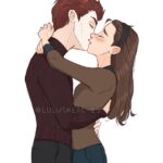 Laura Price Instagram - “there was something i wanted to try.” I like that edward wore turtlenecks in the books. and I was not about to draw the abomination he was actually wearing during this scene (a sleeveless button up? what the actual f) #twilight #edwardcullen #bellaswan