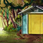 Laura Price Instagram - a background painting test I did in 2019 for #disney Mickey shorts (posted with permission)! didn’t get the job lol
