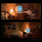 Laura Price Instagram - a couple more lighting keys I designed painted for my personal project #twilight