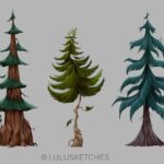 Laura Price Instagram - evergreens for a personal project 🌲 #twilight #forks