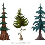Laura Price Instagram - evergreens for a personal project 🌲 #twilight #forks