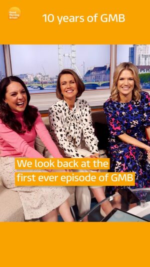 Laura Tobin Instagram - We look back at the first ever episode of GMB, 10 years ago today 😮 Thank you for spending the last 10 years with us!