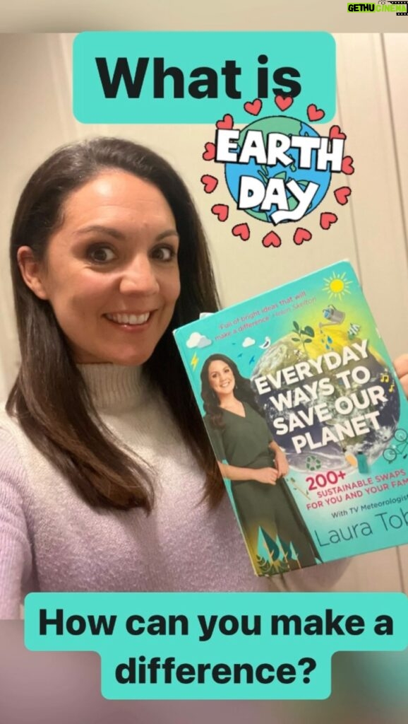 Laura Tobin Instagram - 🌍 What is Earth day? 💚How can you make a difference? Well I wrote a book 2 years ago to help with exactly that. #EveryDayWaysToSaveOurPlanet 🤓Science Q and A at the start with questions I’m asked the most. ✅ Then lots of top tips for things you can do, small and big to make a difference 💰 Some will save you money 🚶 Some will make you healthier 🌍 All will help to save the planet @mirror.books @intertalentgroup #earthday