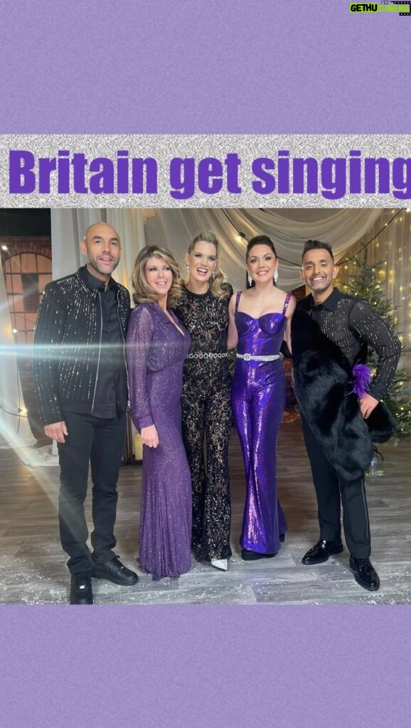 Laura Tobin Instagram - 🎤 Behind the scenes from Britain Get Singing 📺 watch it on @itv at 9pm Christmas Eve (or catch up on @itvxofficial 😬It was great fun but terrifying-remember it’s all for charity and raising awareness for mental health