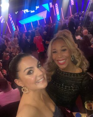 Laura Tobin Instagram - ✨ Palooza dump

What a great night @itvpalooza a showcase of some of the amazing content from 2023 and a sneak peak at 2024.

🥳Always fun partying with team @gmb

Glam
Styling- @debbiedresses 
👗 Hired @mywardrobe_hq 
💄 @kkelsing1 
💇‍♀️ @christinabhair