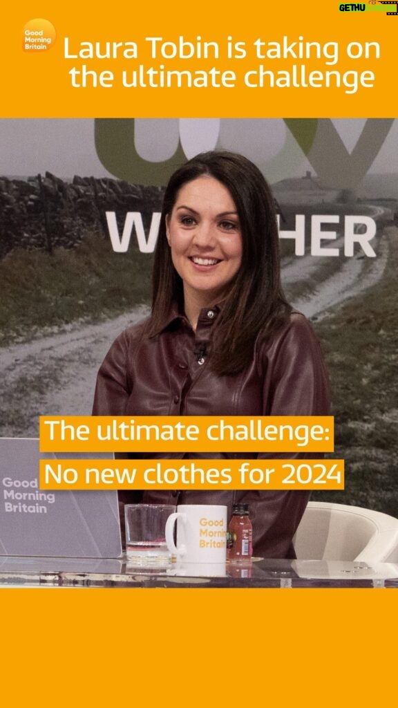 Laura Tobin Instagram - Would you take on the challenge? Did you know the fashion industry is responsible for 10% of the world green house gas emissions (that’s 4x all the flying!) So for 2024 at GMB, Laura Tobin is going to do nothing new for a whole year! Buying less will help to ‘save the planet’ but also save us money 💰 We will document the journey and see how hard or easy it is and share tips tips she learns along the way. #goodmorningbritain #gmb #lauratobin #climatechange #fastfashion