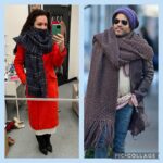 Laura Tobin Instagram – 🥶 Wrap up today-it’s cold-But not ‘Lenny Kravitz’🧣🤣
