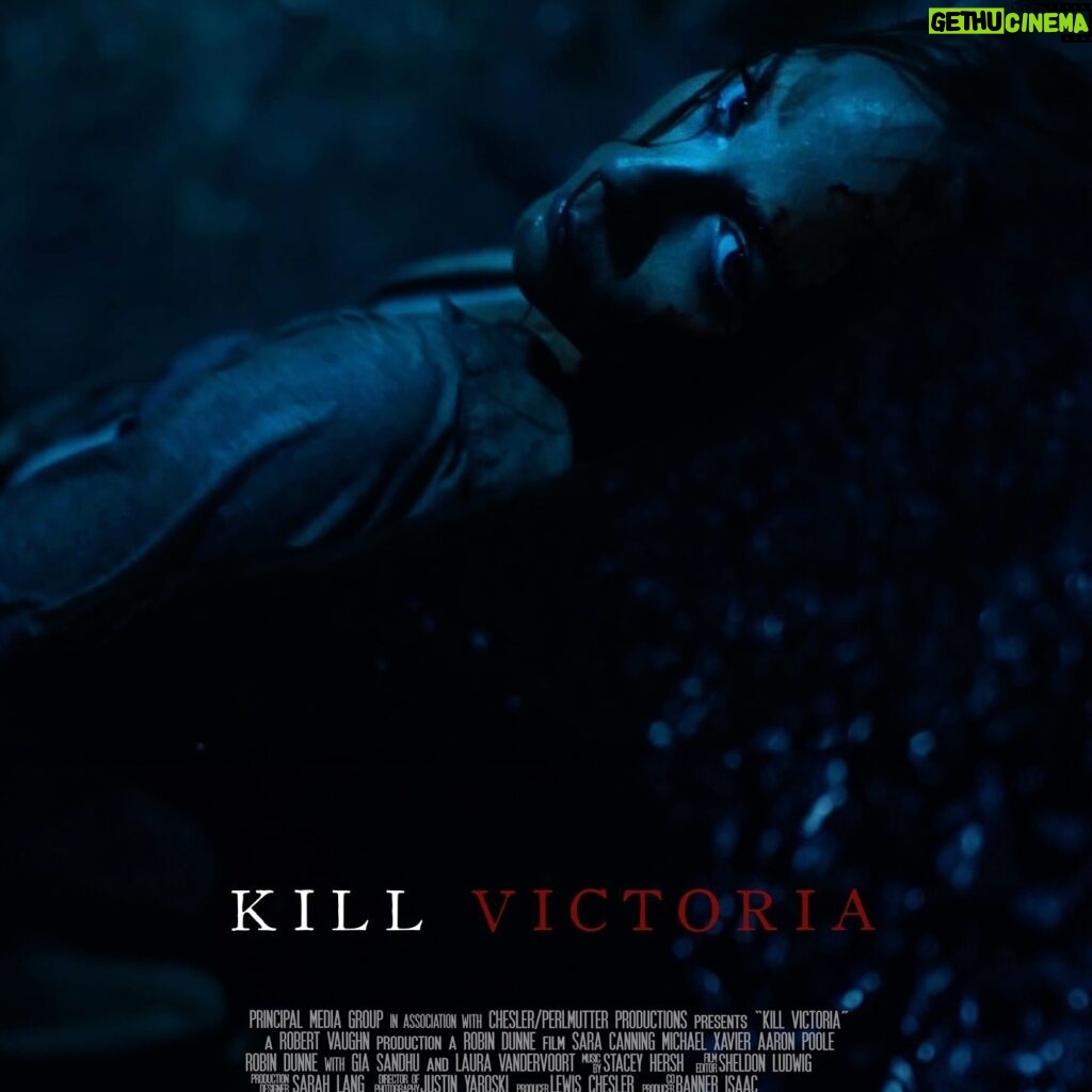 Laura Vandervoort Instagram - ‘KILL VICTORIA’ — COMING SOON 🎥 I am so excited to share the poster of our upcoming feature. Grateful to have had the opportunity to be a part of this project with such talented cast and crew. We had a blast filming this (it felt like summer camp) and we can’t wait to share it with you! STAY TUNED! Director/Writer/Actor @robindunne The Spectacular Cast: @gia_sandhu @saracanning @aaronsghost @robindunne #MichaelXavier