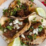 Laura Vitale Instagram - Buongiorno!! Close your eyes, picture yourself on a 75 degree sunny day, at the table eating this Barbacoa with friends and sipping on something cold and delish. Fun days ahead!! Comment BARBACOA (no other characters after please) I’ll shoot you a link directly in your dms! This is a great one for meal prep too and you can serve it on a bowl of just like this!