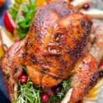 Laura Vitale Instagram - This is IT! Literally the best turkey you’ll ever make in your life and it’s so easy!! It’s basically impossible to give you all the info in under 90 seconds but I did upload a full in depth, 20 minute video on LITK explaining every detail and giving you loads of tips and tricks on how to execute not only the best turkey but also the bestttttt rich and delicious gravy ever!! I’ll link the recipe in stories but trust me it’s worth watching the video it’s full of goodness! #lvturkeyday2023 #food #foodporn #foodie #instafood #foodphotography #foodstagram #yummy #foodblogger #foodlover #instagood #love #delicious #homemade #dinner #foodgasm #tasty #photooftheday #foodies #cooking #picoftheday #foodpics #instagram #fall #fallfood #thanksgiving #thanksgivingfood #recipe #recipes #easyrecipes