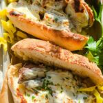 Laura Vitale Instagram - Fully intended on sharing this Tomorrow seeing as its already dinner time and the chances of many people seeing it now are slim to none. However, I couldn’t help it, it’s like a work of art I swear!! Italian beef sandwiches on homemade French rolls that sent me over the edge of madness!! You must, truly you must! Both recipes on my site, for the rolls I used my French bread recipe but divided them into 8 and baked as directed! Literally insane!! Both recipes on my site! ❤️