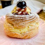 Laura Vitale Instagram - Everyone knows Italians will be celebrating San Giuseppe on Tuesday and there’s no way we’d celebrate without zeppole San Giuseppe! These are a family favorite and always such a hit! Updated recipe is available on my book where I give you detailed instructions on how to make them both baked or fried (fried only for my mamma ❤️ but I love them baked) my original recipe is on my site! ❤️