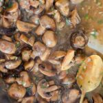 Laura Vitale Instagram - Buongiorno! Yall these Marsala mushrooms in a delicious gravy like sauce are sensational!!! I originally created the recipe for any vegan/vegetarians who don’t eat turkey or gravy on the big day but you still want that yummy richness and cozy delight that only a good gravy can provide. Having said that, they would be spectacular alongside the turkey as an extra veg, they are worth the few minutes of work I promise! Cook about a pound of mushrooms in olive oil until golden brown, add plenty of shallots and garlic (and season well with salt, forgot that clip) cook them down a couple minutes, add a spoonful of flour to incorporate followed by about 1/3 cup of dry Marsala, reduce then add about 3/4 cup of veggie stock along with some fresh thyme and cook until thickened and reduced. Adjust the seasoning to taste and finish with some parley. Outstanding!! If you can, use a mix of mushrooms for a real special treat, my grocery store just didn’t have any whomp whomp 😤 #lvturkeyday2023 #food #foodporn #foodie #instafood #foodphotography #foodstagram #yummy #foodblogger #foodlover #instagood #love #delicious #homemade #dinner #foodgasm #tasty #photooftheday #foodies #cooking #picoftheday #foodpics #instagram #fall #fallfood #thanksgiving #thanksgivingfood #recipe #recipes #easyrecipes