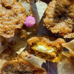 Laura Vitale Instagram - One of life’s greatest pleasure is cozy weekend mornings when you don’t have to run around from one activity to the next. Whip up a batch of these outrageous cream cheese stuffed pumpkin muffins and you’re in heaven! Recipe on site and stories! (Overlook the fact that I forgot to add the clip of the dry ingredients goin in 😂)