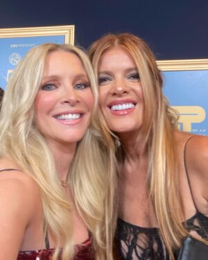 Lauralee Bell Instagram - Just wanted to thank everyone who helped me get ready! Plus a few more carpet and backstage photos! 
 Makeup and hair by @staceyannmakeup and @michellecorona.22 
Dress @cinqasept @michellepersonalshop 
My other special helpers @nadine_zanotti and @samantha.martinn ❤️
I wore platform and very high @aquazzura shoes to the @daytimeemmys and then to a concert after and my feet didn’t hurt!! Best shoes!! 🙌
Congrats to all the winners!!