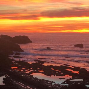 Laure Guibert Instagram - A couper le souffle 🔥🌟🧡
(Sans filtre) #biarritz