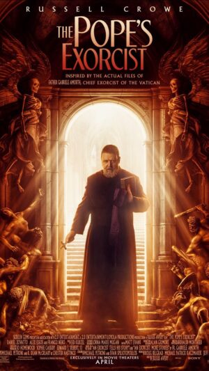 Laurel Marsden Instagram - The Popes Exorcist, only in theaters april 14th 
👁️👅👁️ full trailer out now!!!! #thepopesexorcist