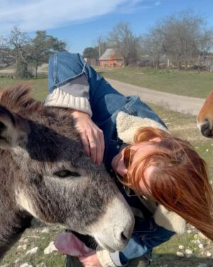 Laurel Holloman Instagram - So I had an amazing Sunday visiting  a new friend’s ranch where she has a non  profit animal rescue .  @dayna.ranchlife  is  a force …. Please follow … more to come.  PLEASE FOLLOW. ❤️❤️❤️