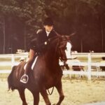 Laurel Holloman Instagram - Yep… that’s me. Back in the day. #horses #art #jumpers . And if you want to know her stats. Liver chestnut. Show name. Nutmeg…. barn name Tinker….. 14 .2 hands. Registered half Arabian ( made her a great jumper) and the other was quarter horse / welsh pony. All love and sweetness. My childhood bestie
