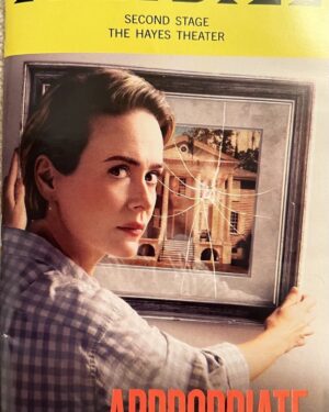 Laurel Holloman Instagram - Saw this last night and it is amazing!!!!! Sarah Paulson shines and  Branden Jacobs-Jenkins has written a family drama that is one of the best I have seen.  Go see Appropriate  if you are in NYC.  @mssarahcatharinepaulson she is a force.