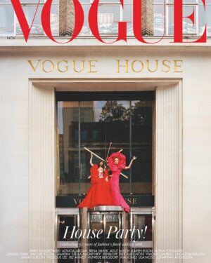 Laurel Holloman Instagram - Thrilled to have a painting featured  in @uk.vogue  # 18 Defloree.  see you in Barcelona soon @museumaritim ….. I will post some of the pieces soon.