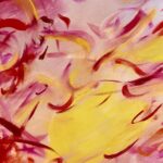 Laurel Holloman Instagram - Gimme All Your Love, 12 by 16 inches oil on paper part of the Sound and Color Collection opening May 9th @focusartfair @claudinegilgallery @artsy.