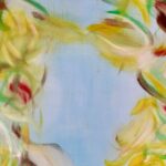 Laurel Holloman Instagram - Sugar Magnolia 12 by 16 oil on paper part of the Sound and Color collection opening May 9th @focusartfair @claudinegilgallery @artsy See ya in NYC