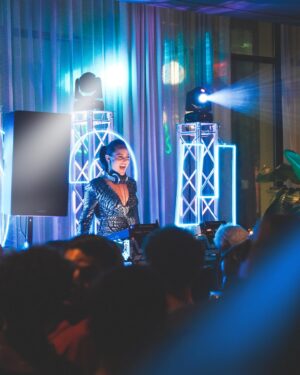 Lauren C. Mayhew Instagram - Ended the year on a Haya note with our Glamorous Grooves with DJ @lolomayhew party 🪩🥂

A big THANK YOU to our incredible vendors 🫶

Music:
@lolomayhew 
@titoalonsosoto 
@djmarkanthony 

Staging, lighting, & sound tech: 
@themusicbureau 

Dancers: @vybdance 

Contortionist, acro duo, & characters: @aerialdragons 

Decor: @posyexchange 

Liquor sponsor: @brugal1888rum

#hotelhaya #yborcity #tampaevents #tampaflorida #tampanightlife #newyearseve