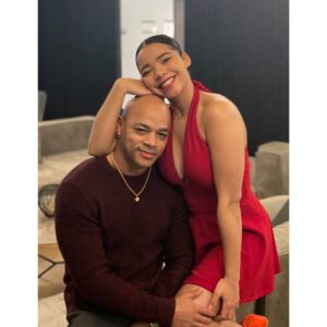 Lauren Joseph Instagram - Are you then mal to make me so happy? 

Happy Birthday Maurice. 

❤It's the big heart for me.
📣It's the genuine energy for me.
🐺It's the kind and gentle spirit for me.
🦁It's the values for me. 
💯It's just the person you are for me and to me❤