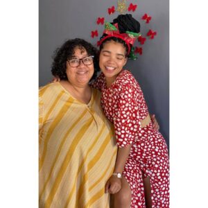Lauren Joseph Instagram - Seasons greetings everyone. 

I was beyond blessed this Christmas.

Blessings to you all❤🎄🌞

📷@melissa_joseph_scheepers and @maurice.paige80