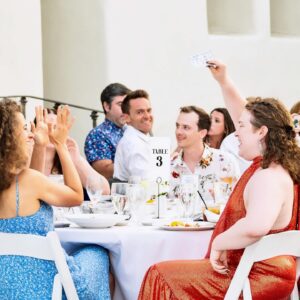 Lauren Lopez Instagram - 🚨WEDDING PHOTO DUMP PART 2 OF ??????🚨

Traditionally, your 2nd dump should be a full 5 months after your wedding so my timing is actually perfect, no feedback at this time thx!!!

1. Portrait w/ a big ball 💅🏼

2. Our vows to Diane ❤️

3. Diane said her vows, which were stunning and left everyone weeping 🥹 a few people passed out 🥹🥹

4. Cocktail hour🍸 we wanted to be a part of the whole cocktail hour and I’m so glad we did that; we got to talk to everyone!

5. I was surprised with a performance from Gash and Muff, part of my fave band @gunsnhosesrock !!!! 💀

6. They played my fave GnR song, You’re Crazy!😭

7. We were BLESSED to have queen Dusty Oakhunt herself leading Bingo! 👑 Thank you Dusty!!!

8. It was our dream for everyone to play bingo with us during dinner. The prize for winning was you had to give a speech. 😎

9. We named each table after an important animal in our life. We had the perfect amount of tables to include each of our 10 foster dogs, my childhood dog   Joey’s childhood rooster (coincidentally both named Kramer) and of course BabyD 🥰

10. We GOTTA shout out @jackiehorrorshow who made us INCREDIBLE drawings of each dog (  rooster) for the tables!!! We will treasure these forever and she did a SPECTACULAR job! 😭

📸by @annielesser 

(The next few dumps will be from the party portion and I’ll need like 10 separate posts for that bc we have the best pics of our guests on the dance floor and everyone looks so good💀sorry in advance)