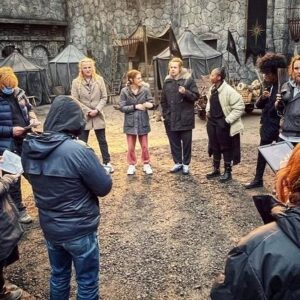 Lauren Schmidt Hissrich Instagram - behind the scenes of #TheWitcher // obstacles and upside down and philippa in eps 201 and 203 and 205 and 206 // 2021