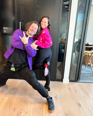 Lauren Schmidt Hissrich Instagram - Nothing better than a day with @declandebarra to celebrate the press getting their hands on #TheWitcherBloodOrigin. Fucking proud of this one.