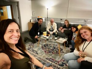 Lauren Schmidt Hissrich Instagram - My #TheWitcher family is back, and I’m so happy I could cry. 

(And drink 🥂)