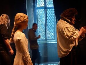 Lauren Schmidt Hissrich Instagram - behind the scenes of #TheWitcher // a tale of nivellen and vereena in episode 201 // 2020